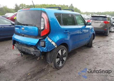 2016 Kia Soul + из США, поврежденный, VIN KNDJP3A52G7393559